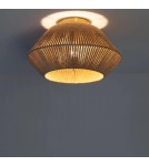 Ceiling lamps - Abruzzo Boho Plafond with braided paper strings E27 35cm Edi ABR-PLEDI - product 6