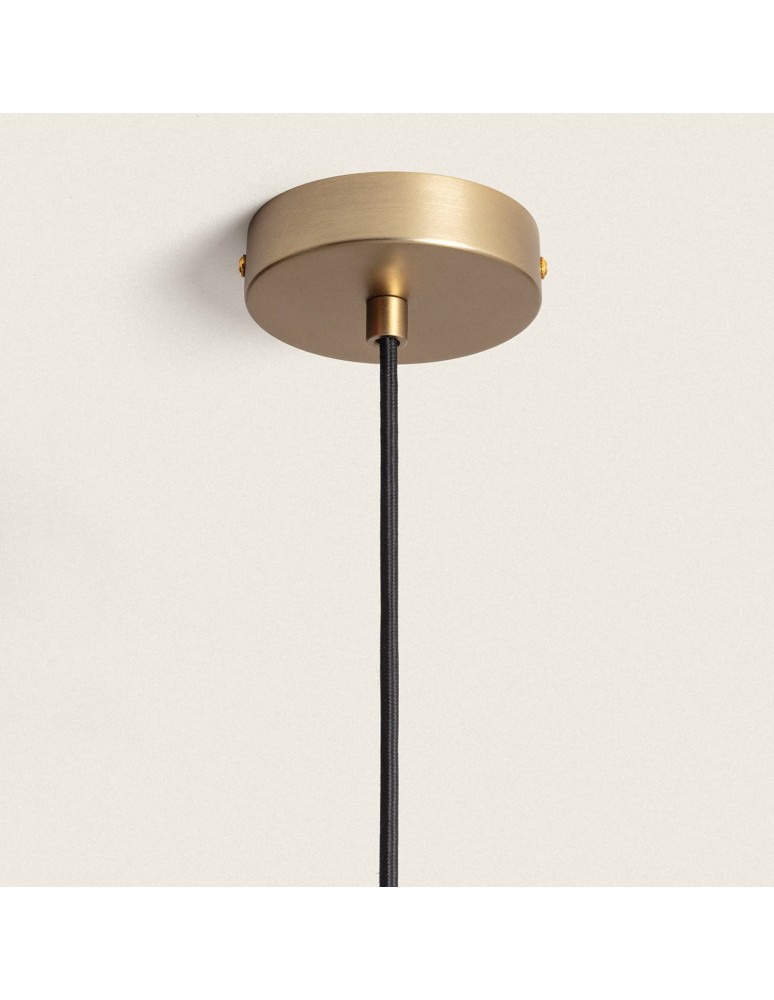 Abruzzo Lampa Wisząca Szklana kielich E27 20cm Ogi ABR-LWOGI