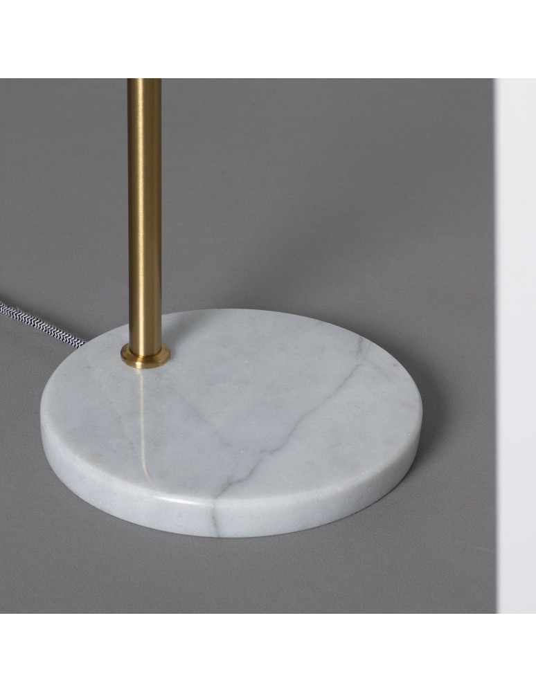 Floor lamps - Abruzzo Floor Lamp wooden table with glass ball G9 Meblo ABR-SLMEBLO-G9 - product kolory-swiatla.pl 5