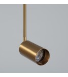 Abruzzo Lampa Wisząca Złota 80cm GU10 Spot Fin ABR-SLFIN-GU10