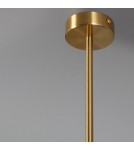 Abruzzo Lampa Wisząca Złota 80cm GU10 Spot Fin ABR-SLFIN-GU10