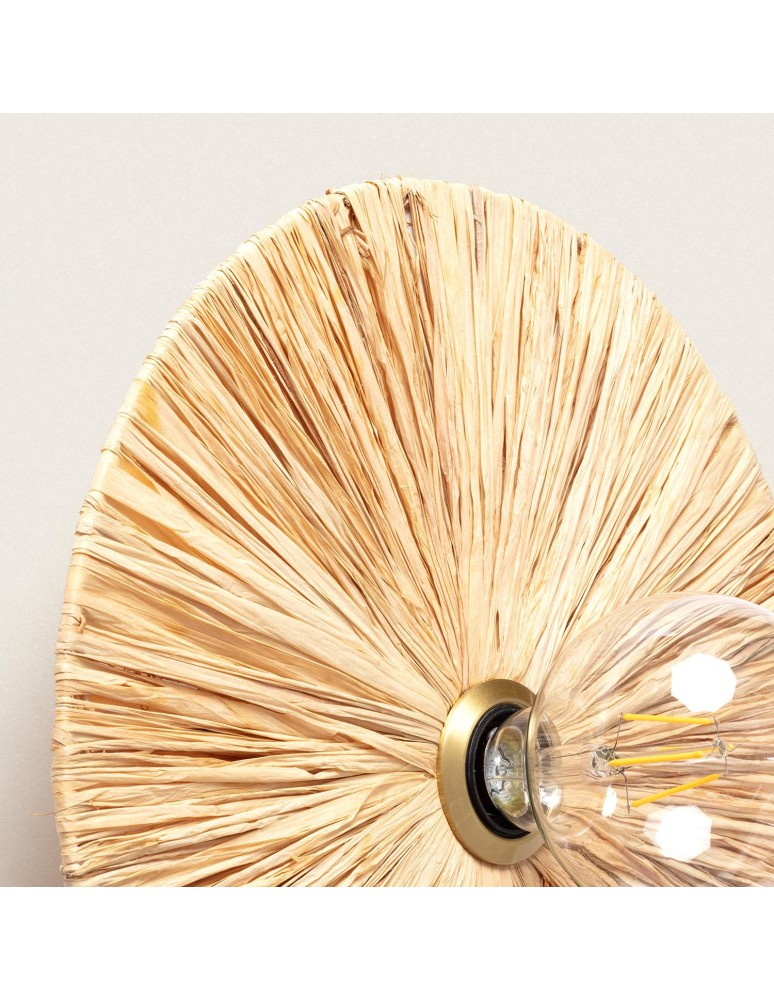 Wall lamps - Abruzzo Wall lamp Boho Gold 35cm E27 plate Kinto ABR-KBTK-C - product kolory-swiatla.pl 4