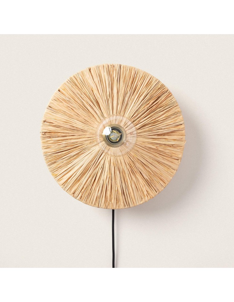 Wall lamps - Abruzzo Wall lamp Boho Gold 35cm E27 plate Kinto ABR-KBTK-C - product kolory-swiatla.pl 6
