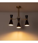 Loft ceiling lamps - industrial - Abruzzo 3xE27 Salvatore chandelier ABR-ZZSAL3XE27 - product 4