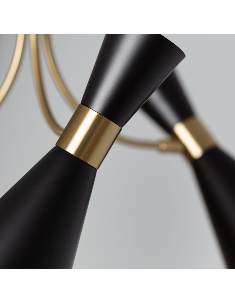 Loft ceiling lamps - industrial - Abruzzo 3xE27 Salvatore chandelier ABR-ZZSAL3XE27 - product kolory-swiatla.pl 6