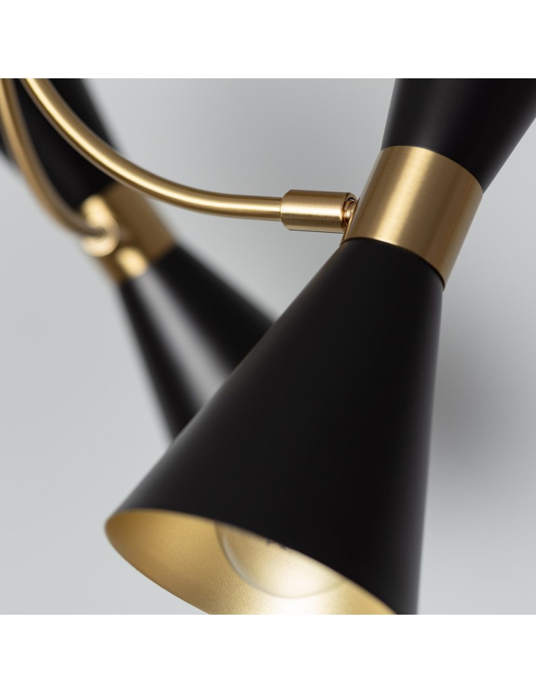 Loft ceiling lamps - industrial - Abruzzo 3xE27 Salvatore chandelier ABR-ZZSAL3XE27 - product kolory-swiatla.pl 8