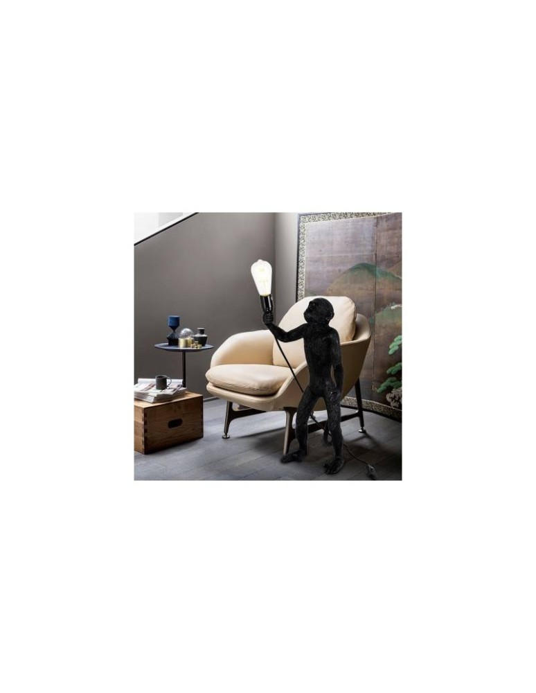 Table lamps - Abruzzo Table Lamp Black Monkey 55cm Caesar E27 ABR-KARD5-C - product kolory-swiatla.pl 4