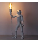 Table lamps - Abruzzo Table Lamp White Monkey 55cm Caesar E27 ABR-KARD5-W - product 5