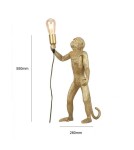Table lamps - Abruzzo Table Lamp Gold Monkey 55cm Caesar E27 ABR-KARD5-G - product 3