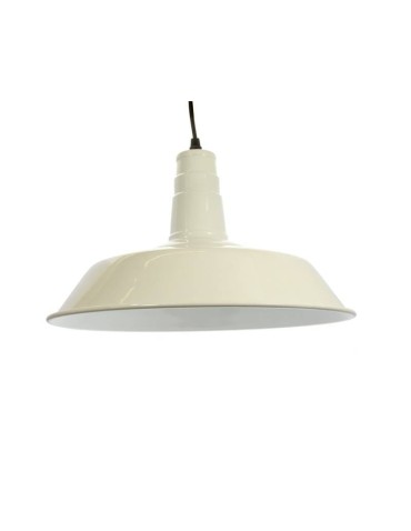 Abruzzo Lampa Wisząca Retro Loft Biała 36cm E27 Grote ABR-LWRG-W