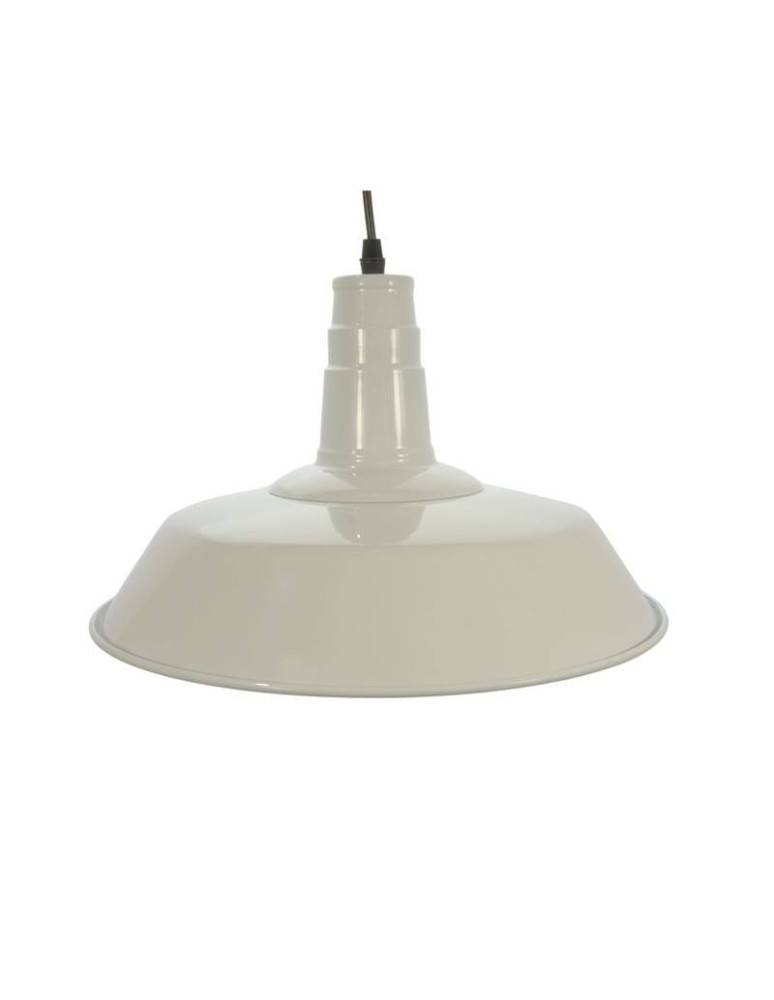 Pendant lamps - Abruzzo Retro Loft Pendant Lamp White 36cm E27 Grote ABR-LWRG-W - product kolory-swiatla.pl 2