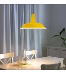 Abruzzo Lampa Wisząca Retro Loft Żółta 36cm E27 Grote ABR-LWRG-Y