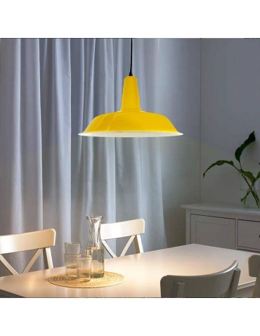 Abruzzo Lampa Wisząca Retro Loft Żółta 36cm E27 Grote ABR-LWRG-Y - produkt 2