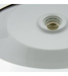 Abruzzo Lampa Wisząca Retro Loft Czerwona 36cm E27 Grote ABR-LWRG-R