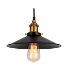 Pendant lamps - Abruzzo Retro Loft Pendant Lamp Black Gold 3xE27 26cm Teo ABR-LWRT-3xE27 - product 4
