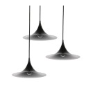 Pendant lamps - Abruzzo Scandinavian Pendant Lamp Black E14 Oslo ABR-OSLO-B - product 2