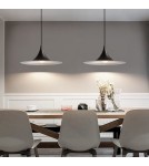 Pendant lamps - Abruzzo Scandinavian Pendant Lamp Black E14 Oslo ABR-OSLO-B - product 4