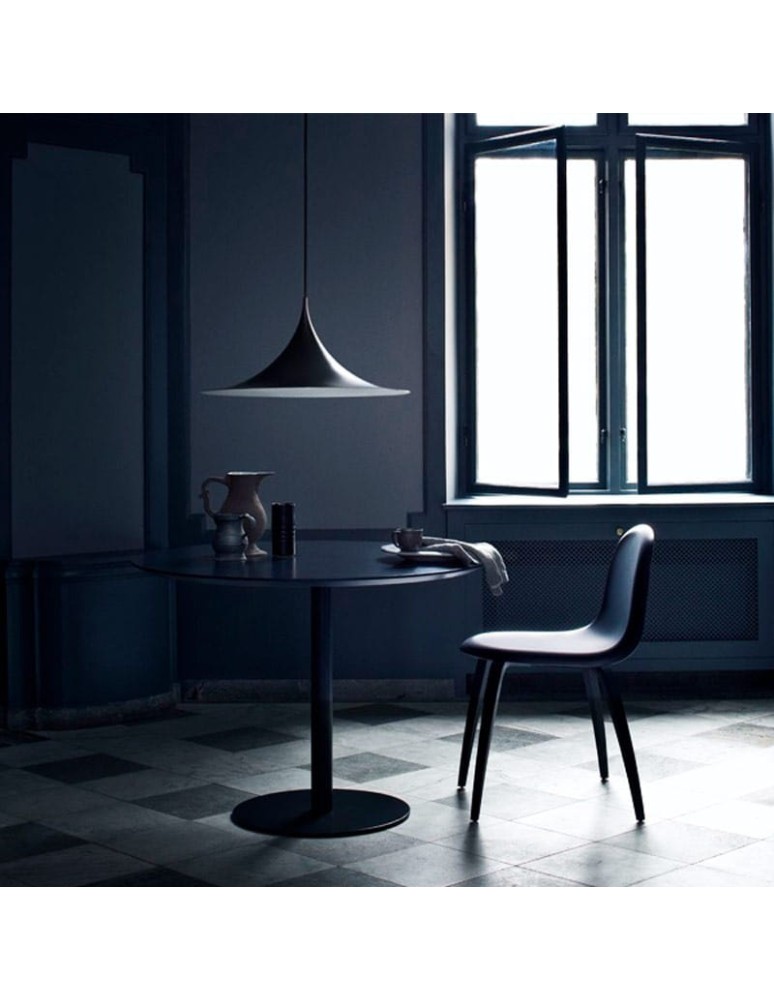 Pendant lamps - Abruzzo Scandinavian Pendant Lamp Black E14 Oslo ABR-OSLO-B - product kolory-swiatla.pl 6