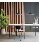 Pendant lamps - Abruzzo Scandinavian Pendant Lamp Black E14 Oslo ABR-OSLO-B - product 8