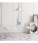 Abruzzo Lampa Wisząca Skandynawska Biała E14 Oslo ABR-OSLO-W