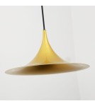 Pendant lamps - Abruzzo Scandinavian Gold E14 Oslo Pendant Lamp ABR-OSLO-G - product 3