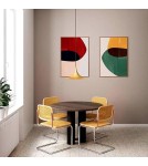 Abruzzo Lampa Wisząca Skandynawska Złota E14 Oslo ABR-OSLO-G