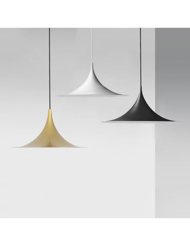 Abruzzo Lampa Wisząca Skandynawska Złota E14 Oslo ABR-OSLO-G