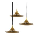 Abruzzo Lampa Wisząca Skandynawska Złota E14 Oslo ABR-OSLO-G