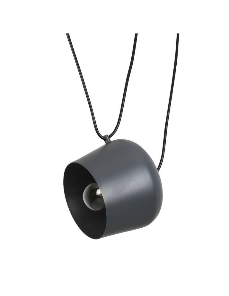 Pendant lamps - Abruzzo Modern Pendant Lamp Ø30cm Black Rittoro Uno ABR-LWRU-B - product kolory-swiatla.pl 9