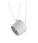 Pendant lamps - Abruzzo Modern Pendant Lamp Ø30cm White Rittoro Uno ABR-LWRU-W. - product 1