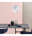 Abruzzo Nowoczesna Lampa Wisząca Ø30cm Biała Rittoro Uno ABR-LWRU-W