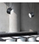 Pendant lamps - Abruzzo Modern Pendant Lamp Ø30cm Grey Rittoro Uno ABR-LWRU-G - product 4