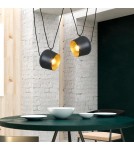 Pendant lamps - Abruzzo Modern Pendant Lamp Ø30cm Grey Rittoro Uno ABR-LWRU-G - product 5