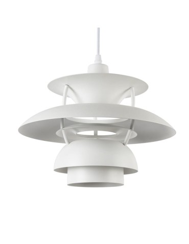 Abruzzo Nowoczesna Lampa Wisząca 30cm Biała Apple ABR-APPLE-W - produkt 2