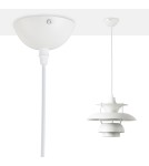 Pendant lamps - Abruzzo Modern Pendant Lamp 30cm White Apple ABR-APPLE-W - product 5