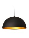 Abruzzo Lampa Wisząca Retro Loft Czarno złota 40cm E27 Geo 2 ABR-LGEO