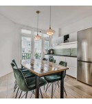 Abruzzo Nowoczesna Lampa Wisząca 30cm Biała ze Szkła Grami ABR-GRAMI