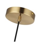 Pendant lamps - Abruzzo Modern Pendant Lamp 30cm White with Glass Grami ABR-GRAMI - product 11