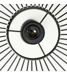 Abruzzo Nowoczesna Lampa Wisząca 60cm Kapelusz Petti ABR-PETTI-60