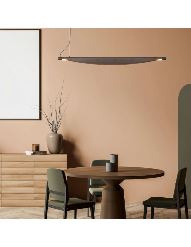 Pendant lamps - Abruzzo Pendant linear lamp 28W 2700K Japanese ABR-LWJ-28W - product kolory-swiatla.pl 3
