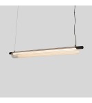 Pendant lamps - Abruzzo Pendant Glass linear lamp 28W 2700K Japanese ABR-LWJ-15W. - product 4
