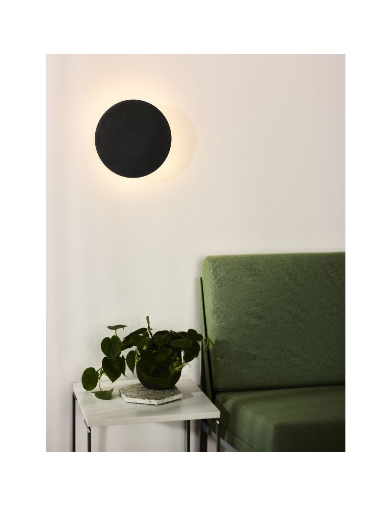Wall lamps - Lucide EKLYPS LED Wall mounted LED black 46201/08/30 - product kolory-swiatla.pl 4