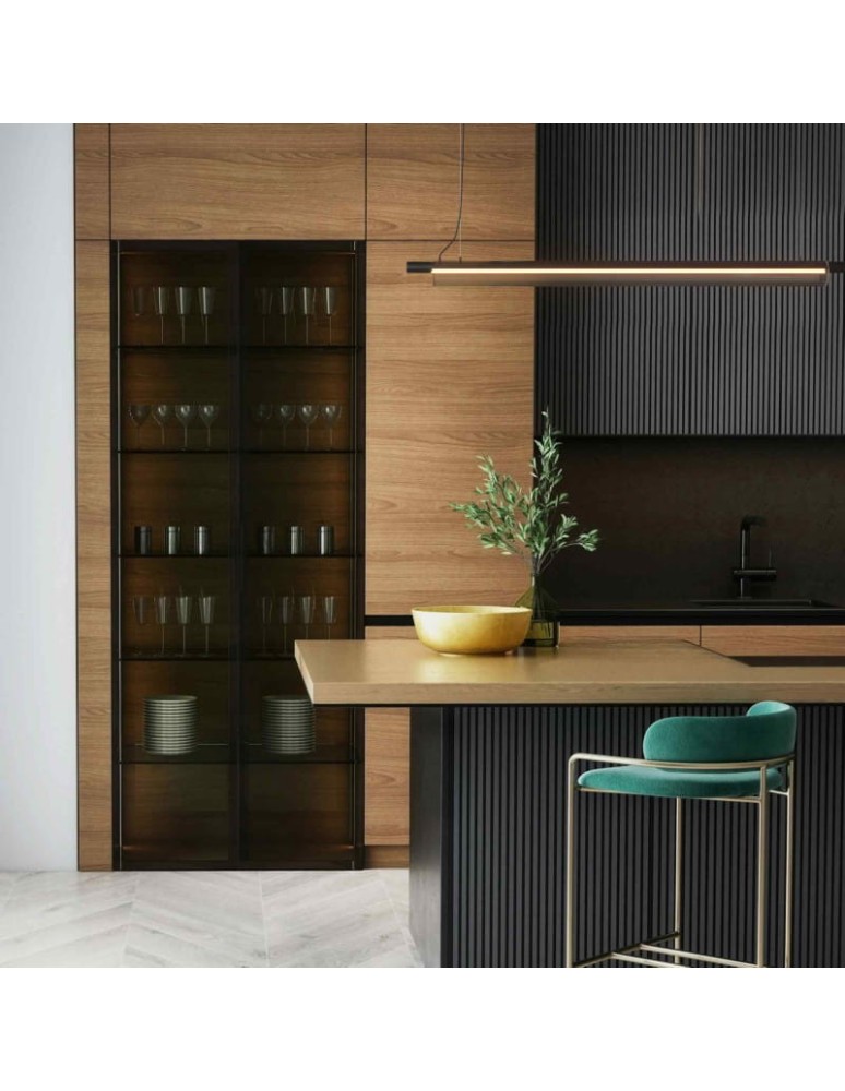 Abruzzo Wisząca Lampa liniowa Szklana 28W 2700K Japanese ABR-LWJ-15W Abruzzo Wisząca Lampa liniowa Szklana 28W 2700K Japanese ABR-LWJ-15W