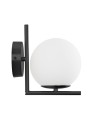 View Abruzzo Wall lamp Black Milk Ball Riccardo E14 ABR-KMR-B