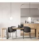 Pendant lamps - Abruzzo Gold Milk Ball Pendant Lamp E14 Toscana ABR-KMT-B - product 12