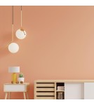 Pendant lamps - Abruzzo Gold Milk Ball Pendant Lamp E14 Toscana ABR-KMT-B - product 13