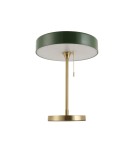 Abruzzo Lampka Biurkowa Bankierka Zielona Banquero 3xE27 ABR-BAQUERO