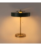 Abruzzo Lampka Biurkowa Bankierka Zielona Banquero 3xE27 ABR-BAQUERO