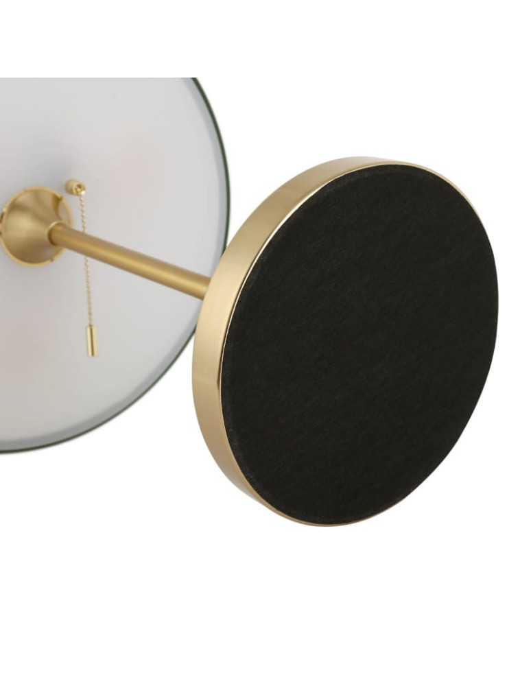 Abruzzo Lampka Biurkowa Bankierka Zielona Banquero 3xE27 ABR-BAQUERO