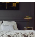 Abruzzo Lampka Biurkowa Bankierka Zielona Banquero 3xE27 ABR-BAQUERO